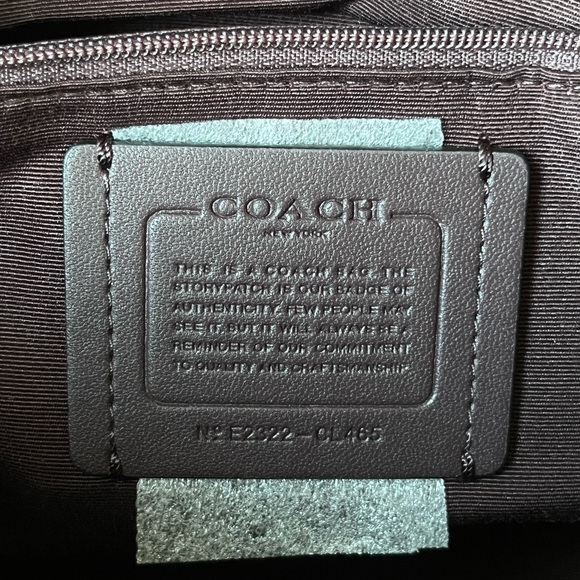 ✅Coach Rowan Satchel In Signature Rose Print - Picture 11 of 12